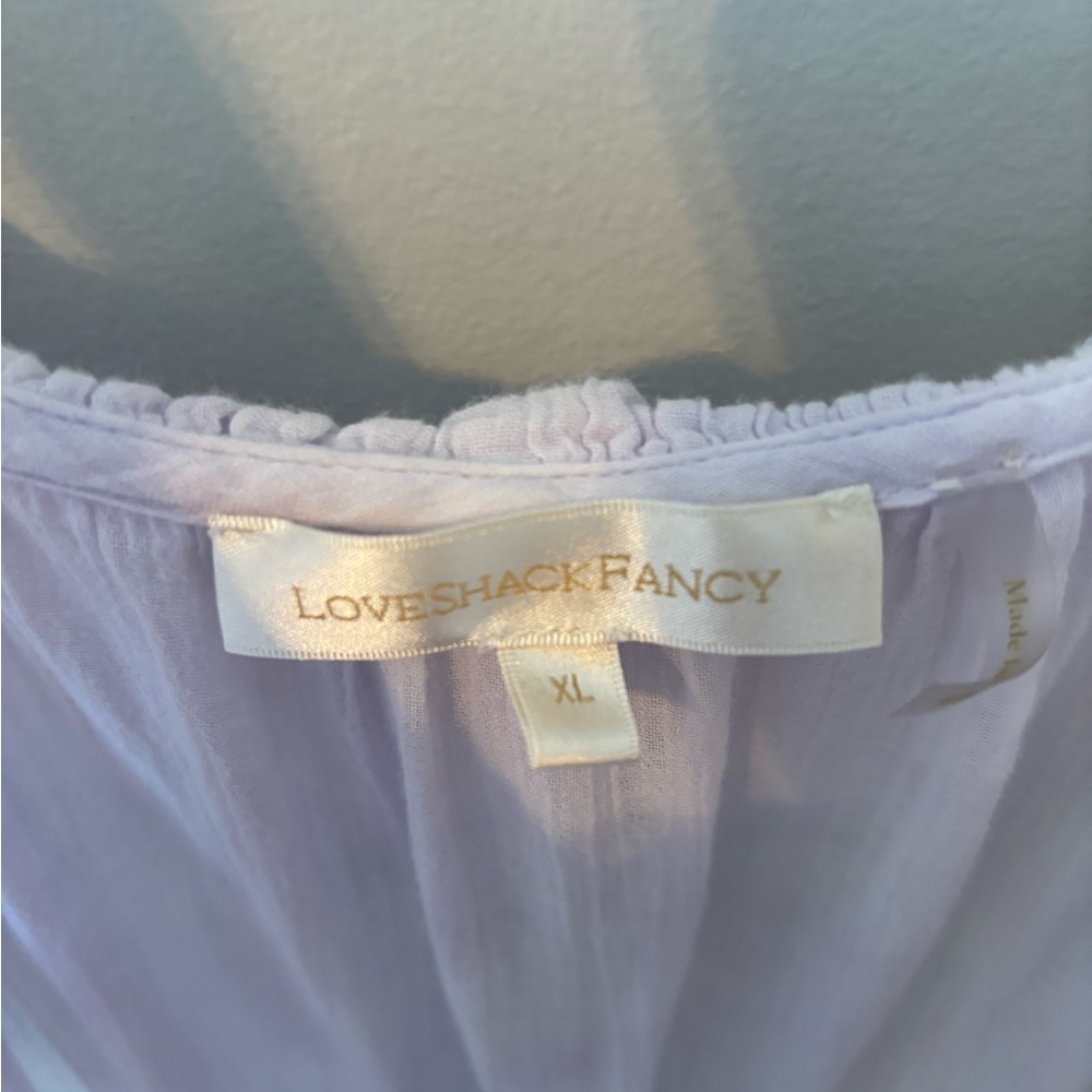 LoveShackFancy Lavender Dress
